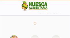 Desktop Screenshot of huescaalimentaria.com